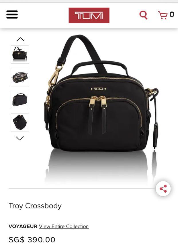 Tumi troy crossbody price top
