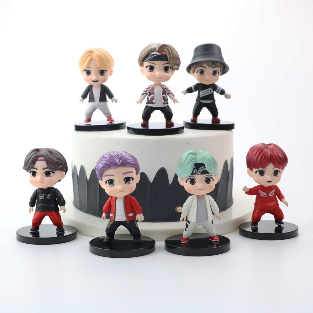 Unofficial Bts Mic Drop Tinytan Figure K Wave On Carousell