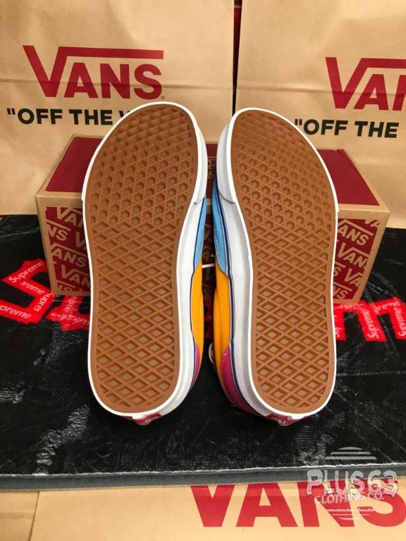 Vans era discount canvas multi bright