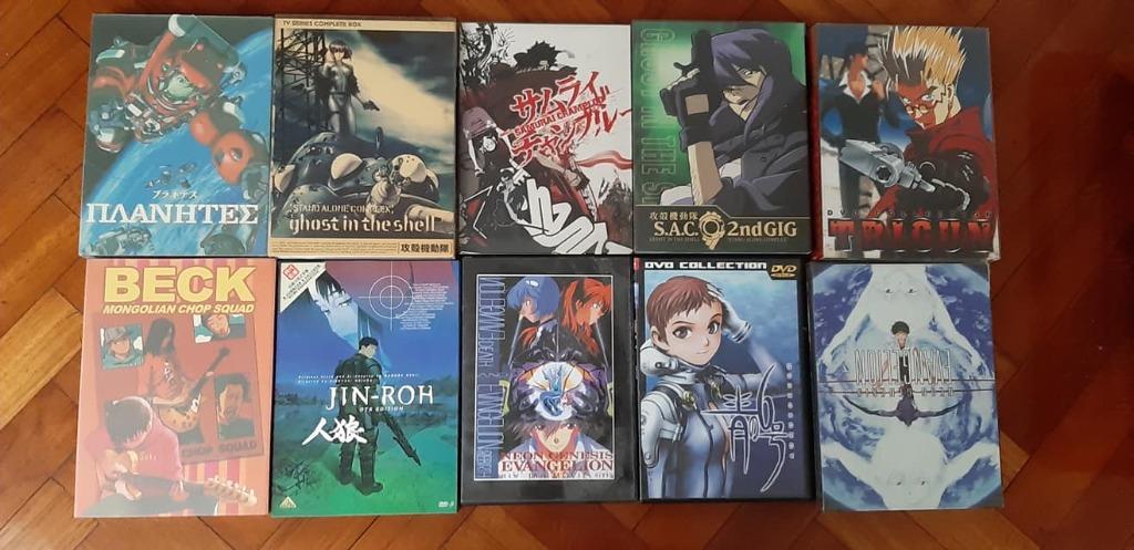 Various Anime Dvds For Sale Books Stationery Comics Manga On Carousell