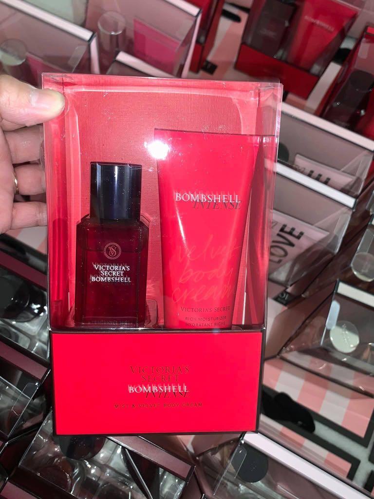 travel fragrance mist & velvet body cream gift set