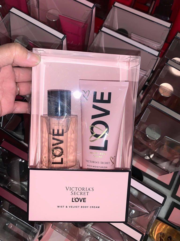 travel fragrance mist & velvet body cream gift set