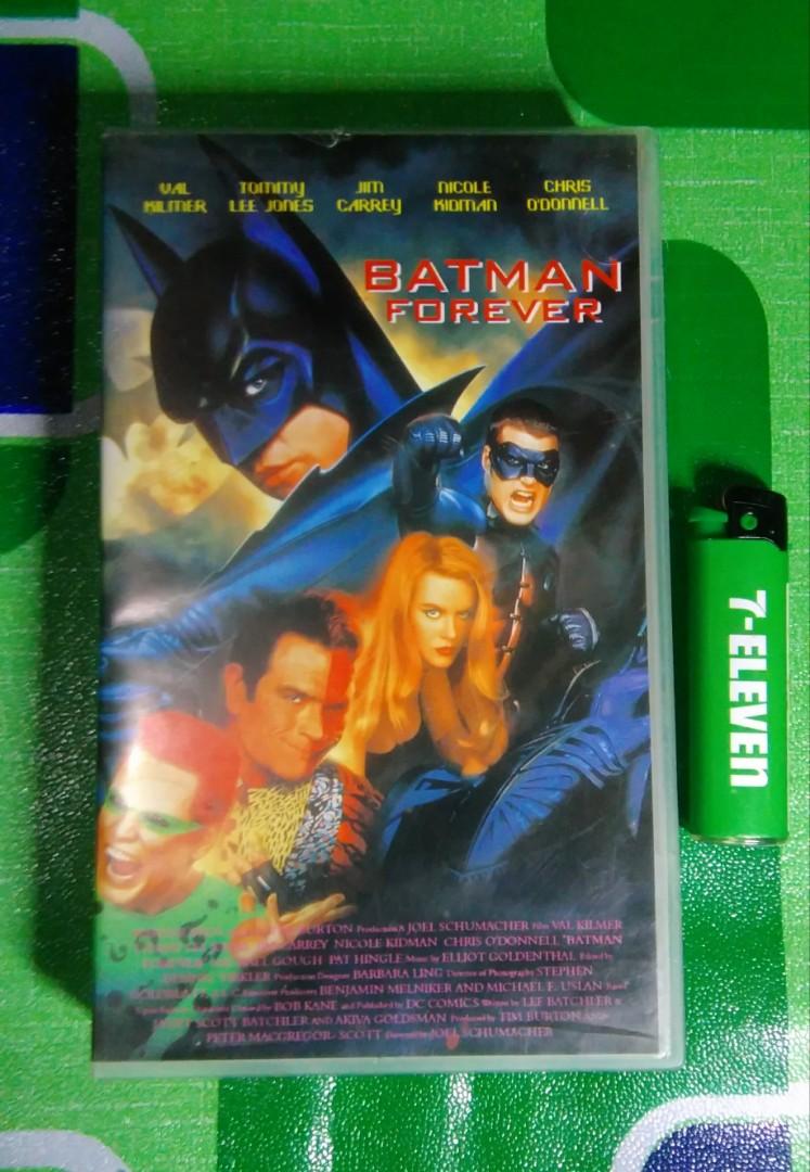 Vintage VHS Tape Movie Batman Forever, Hobbies & Toys, Collectibles &  Memorabilia, Vintage Collectibles on Carousell