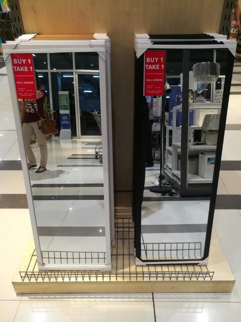 Wall Mirror 12x36 inches, Furniture & Home Living, Home Decor, Mirrors