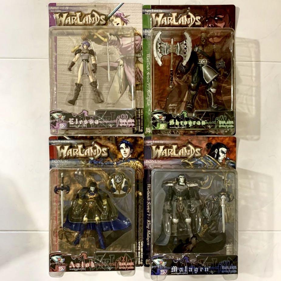 Figurine WARLANDS Série 1 – King Malagen – Action Figure – Neuve