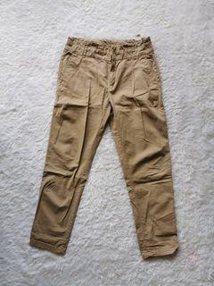 ZARA high waist pants brown