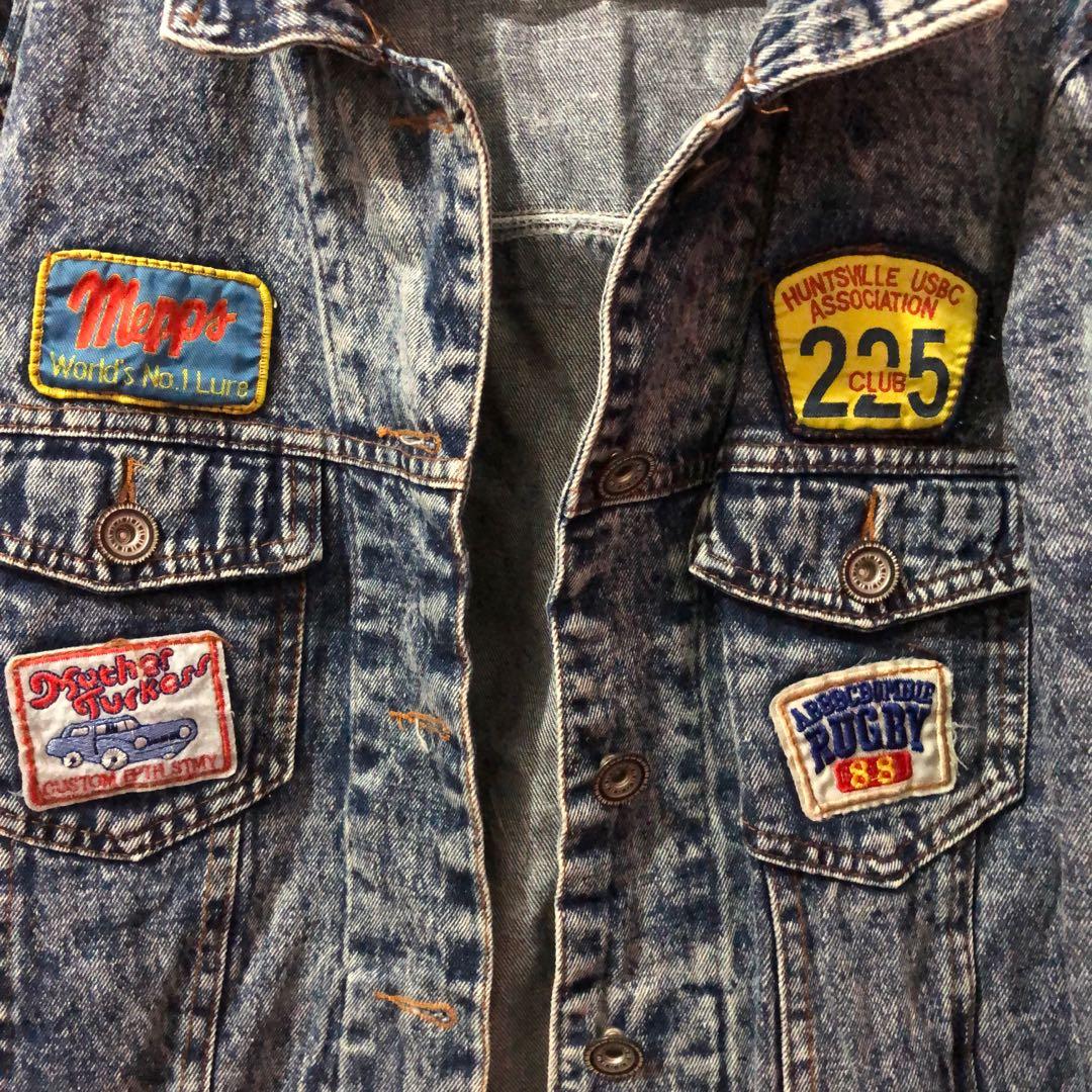 Comic Denim Jacket Spring Coat main image 0