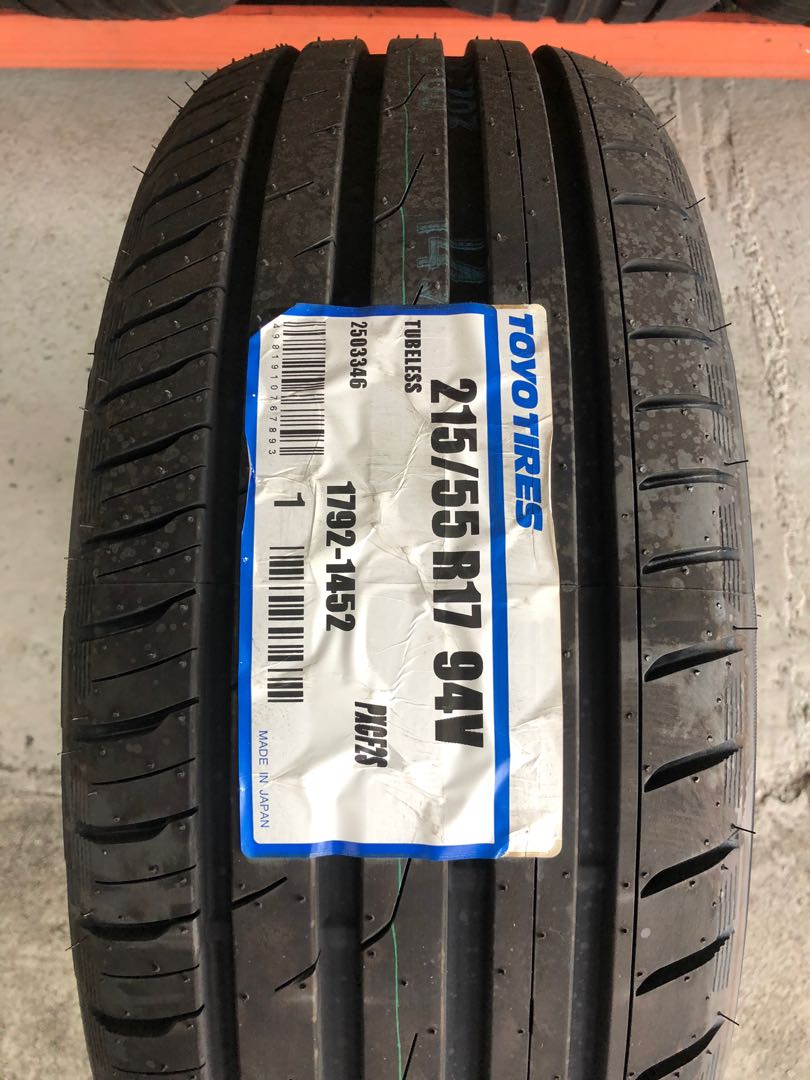 超新作】 サマータイヤ ＴＯＹＯＴＩＲＥＳ ＰＲＯＸＥＳ Ｃｏｍｆｏｒｔ２ｓ トーヨー プロクセス コンフォートツーエス ２１５ ５５Ｒ１７ ９４Ｖ ２ 本セット