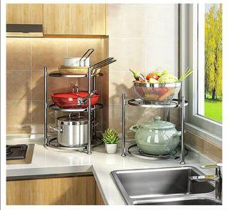 2 & 3 tier kitchen rack