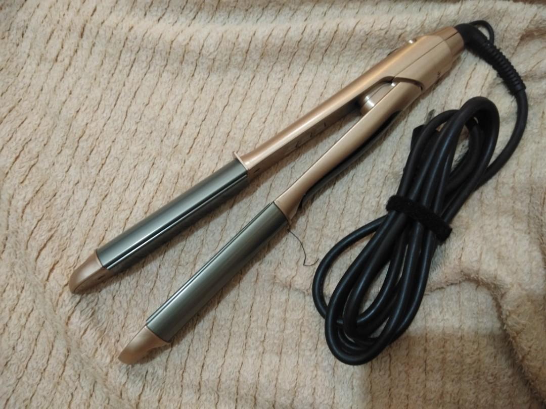 W elite 2 in 1 nano tourmaline hair straightener clearance