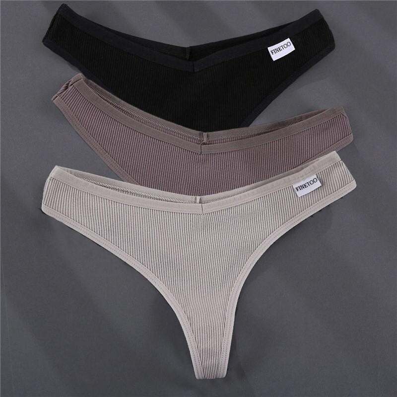 3PCS/Set G-string Panties Cotton Women's (Category: Bikinis & Swimsuits) located in Manila. Submitted by ibentamona (Listing ID 1032607488, Image 2). Description: 3PCS/Set G-string Panties Cotton Women's 3pcs / 195 #Luciano #BentaMart #ibentamona 0927.572.7821.