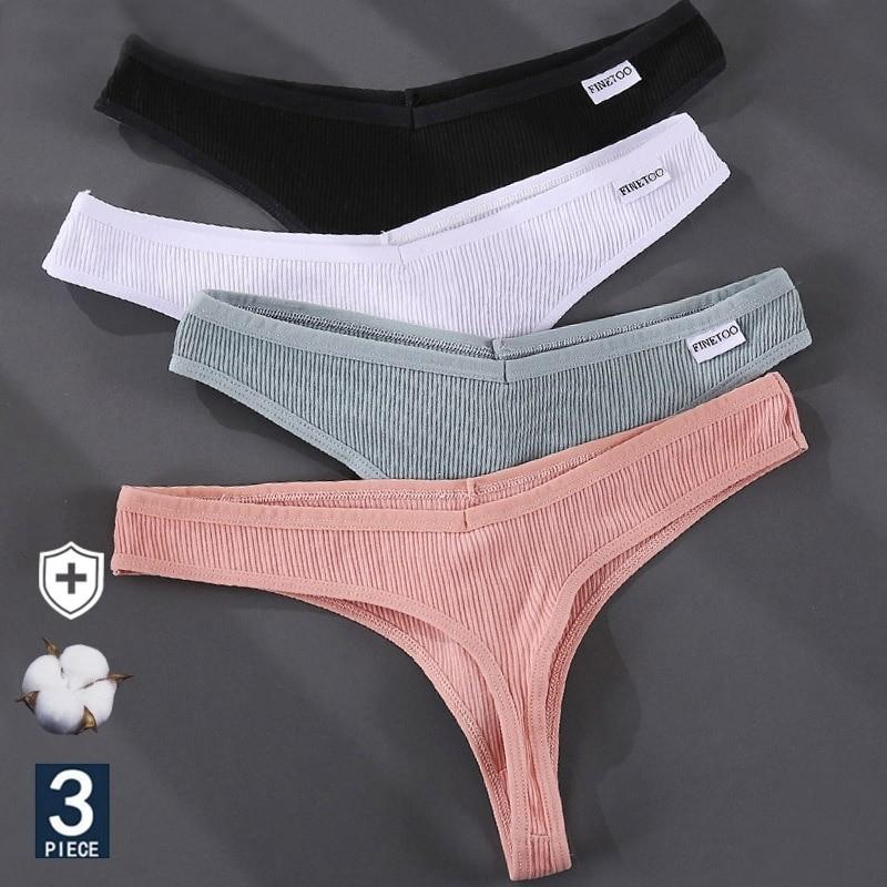3PCS/Set G-string Panties Cotton Women's (Category: Bikinis & Swimsuits) located in Manila. Submitted by ibentamona (Listing ID 1032607488, Image 1). Description: 3PCS/Set G-string Panties Cotton Women's 3pcs / 195 #Luciano #BentaMart #ibentamona 0927.572.7821.