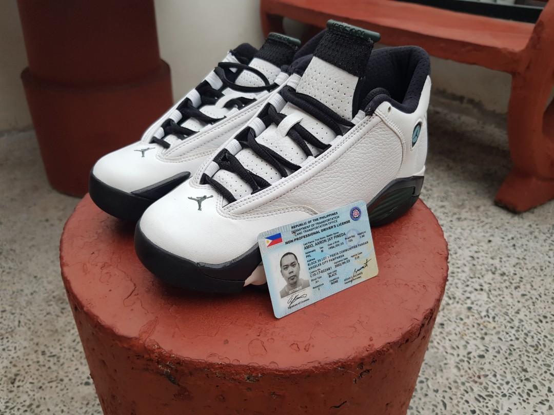 air jordan 14 oxidized green
