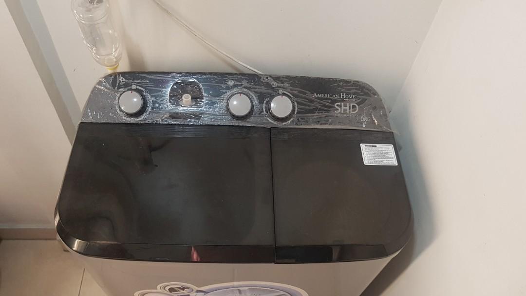 American Home Awt 60016b 6 0 Kg Twin Tub Washing Machine Tv Home Appliances Washing Machines And Dryers On Carousell