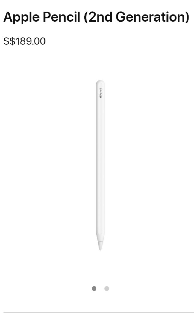 Apple Pencil Gen 2 (BRAND NEW), Computers & Tech, Parts & Accessories