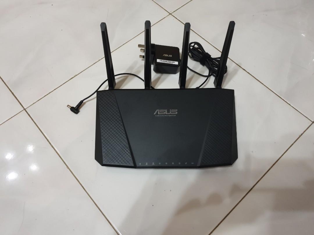Asus Rt Ac87u Router Electronics Computer Parts Accessories On Carousell