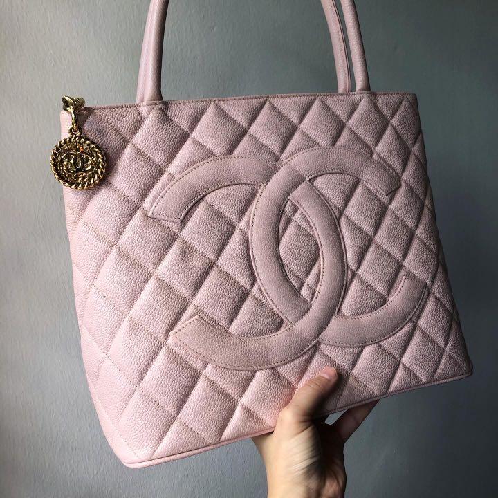 Chanel Medallion Tote - Pink Caviar, QualityConsignments