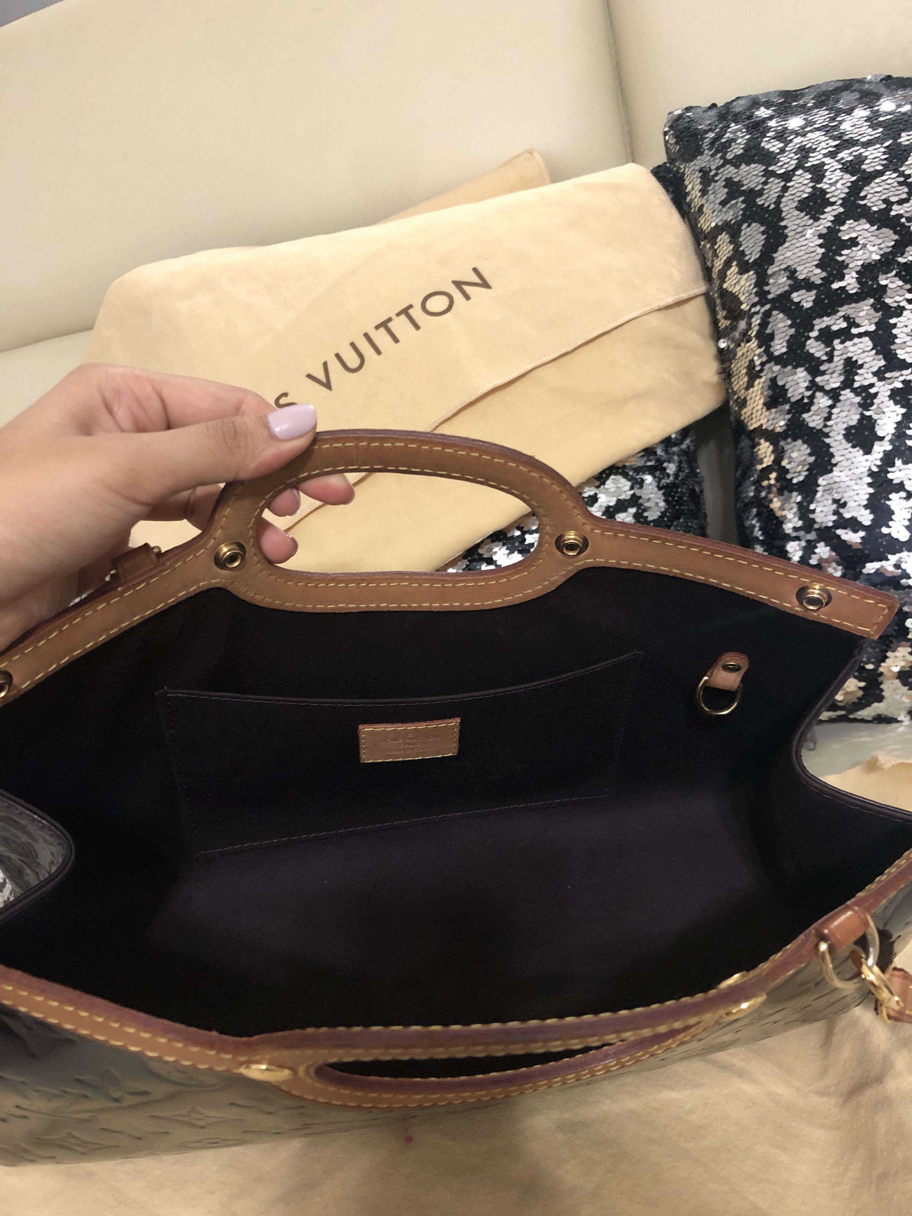 Authentic LV Vernis Roxbury Drive Bag (With shoulder strap) VIEW PHOTOS FOR SERIAL NUMBER ...