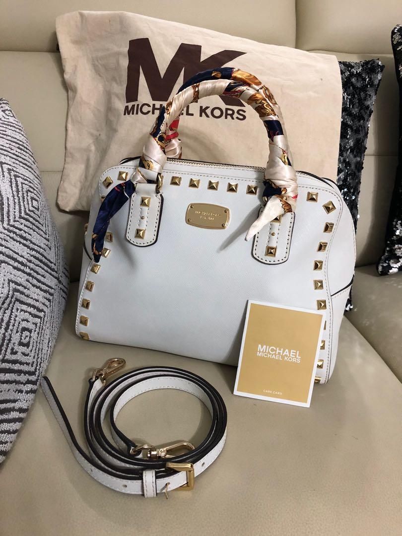 Michael Kors Ladies Wild Berry Soho Small Studded Quilted Patent Leather  Shoulder Bag - Walmart.com