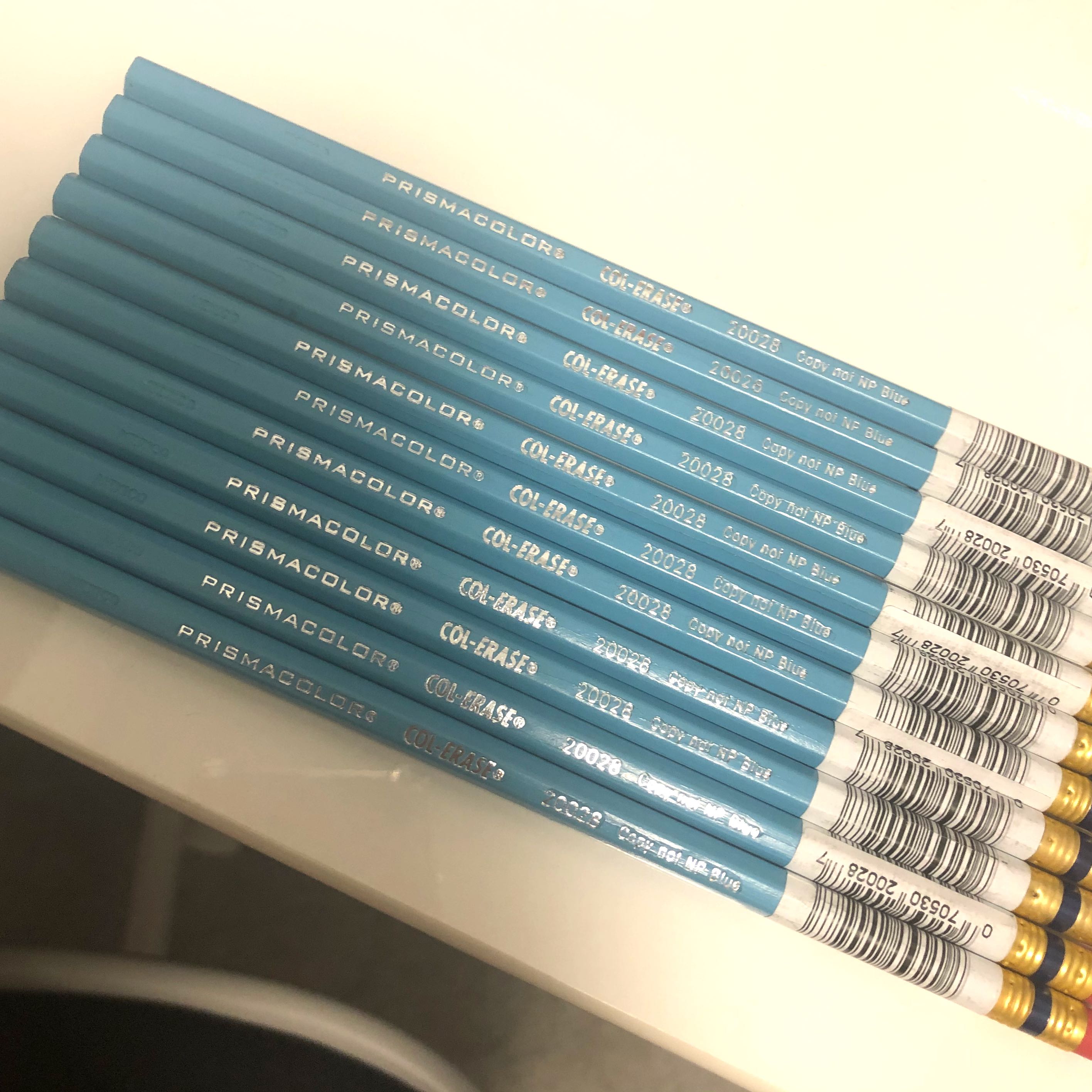Bn Prismacolor Col Erase 20028 Non Photo Blue Pencil Books Stationery Stationery On Carousell They are made to be erased and only come in 24 total colors, which makes them very specialized for projects involving constant editing and reworking. bn prismacolor col erase 20028 non photo blue pencil