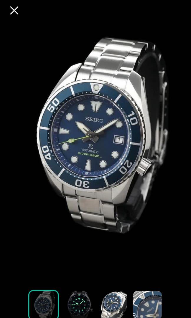 BNIB JDM SEIKO Prospex Diver Automatic SBDC113, Japan Blue 2020 Collection  Limited Edition 1000pcs, Luxury, Watches on Carousell