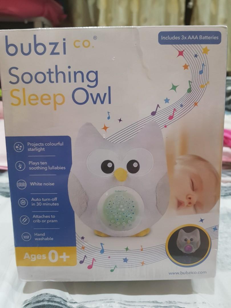 bubzi co soothing sleep owl