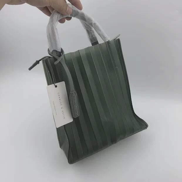 Translucent tote bag charles and keith cheap