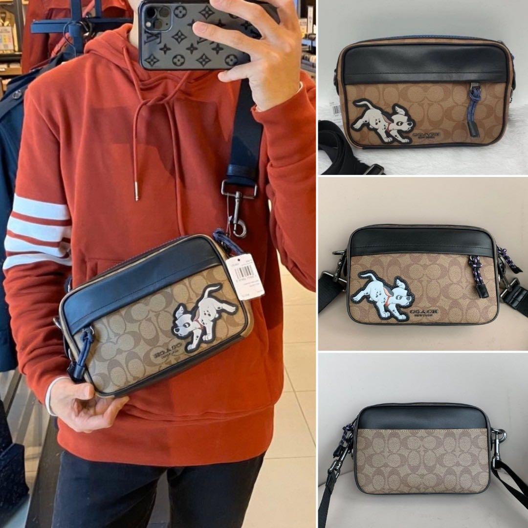 Graham crossbody in signature canvas clearance