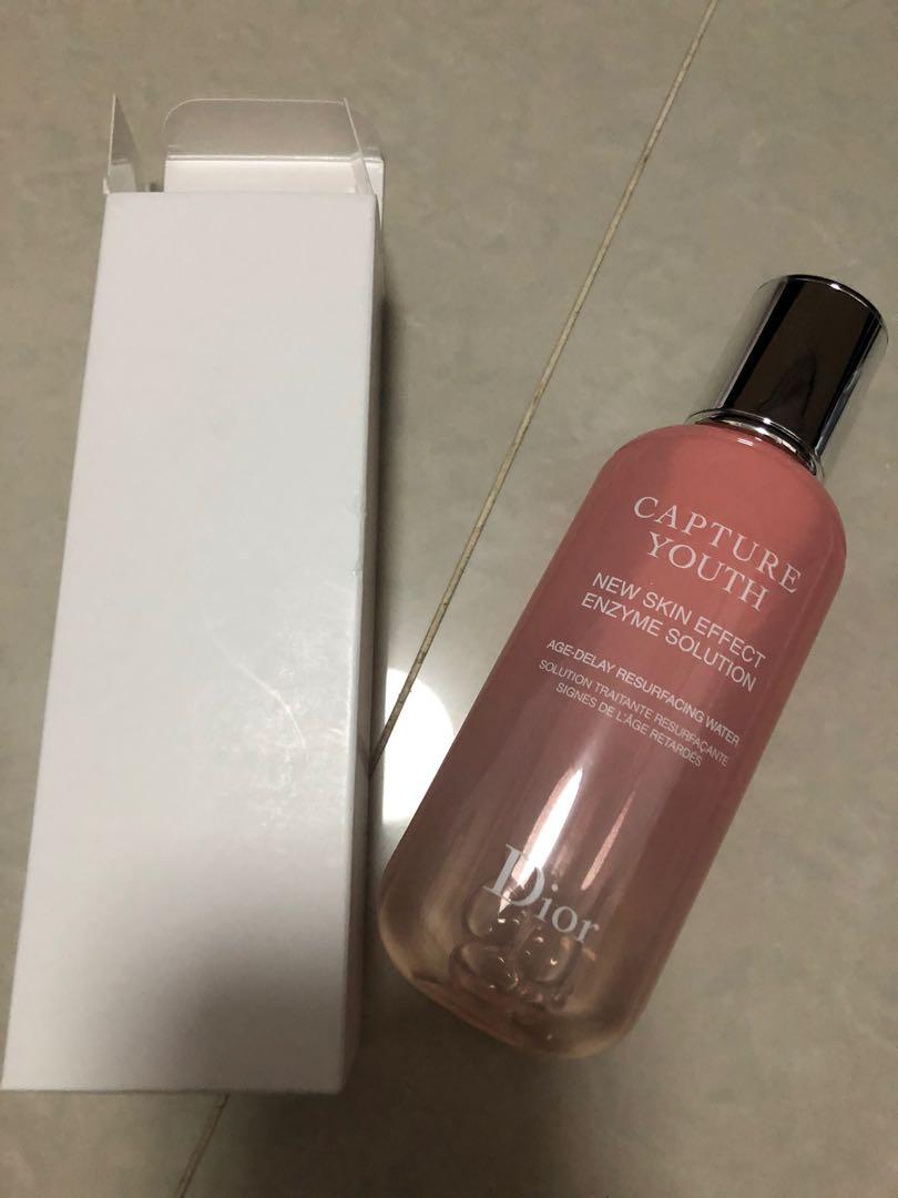 Dior Capture Youth New Skin Effect Enzyme Solution Age Delay Resurfacing Water