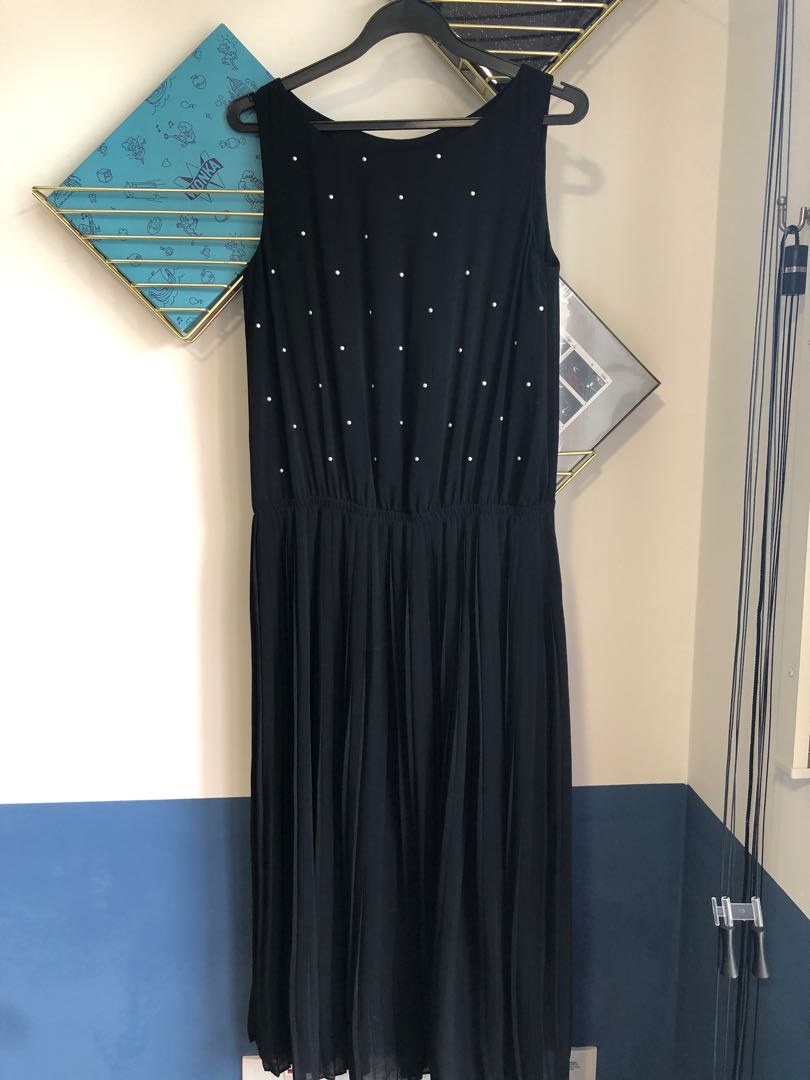 black dressy maxi dress