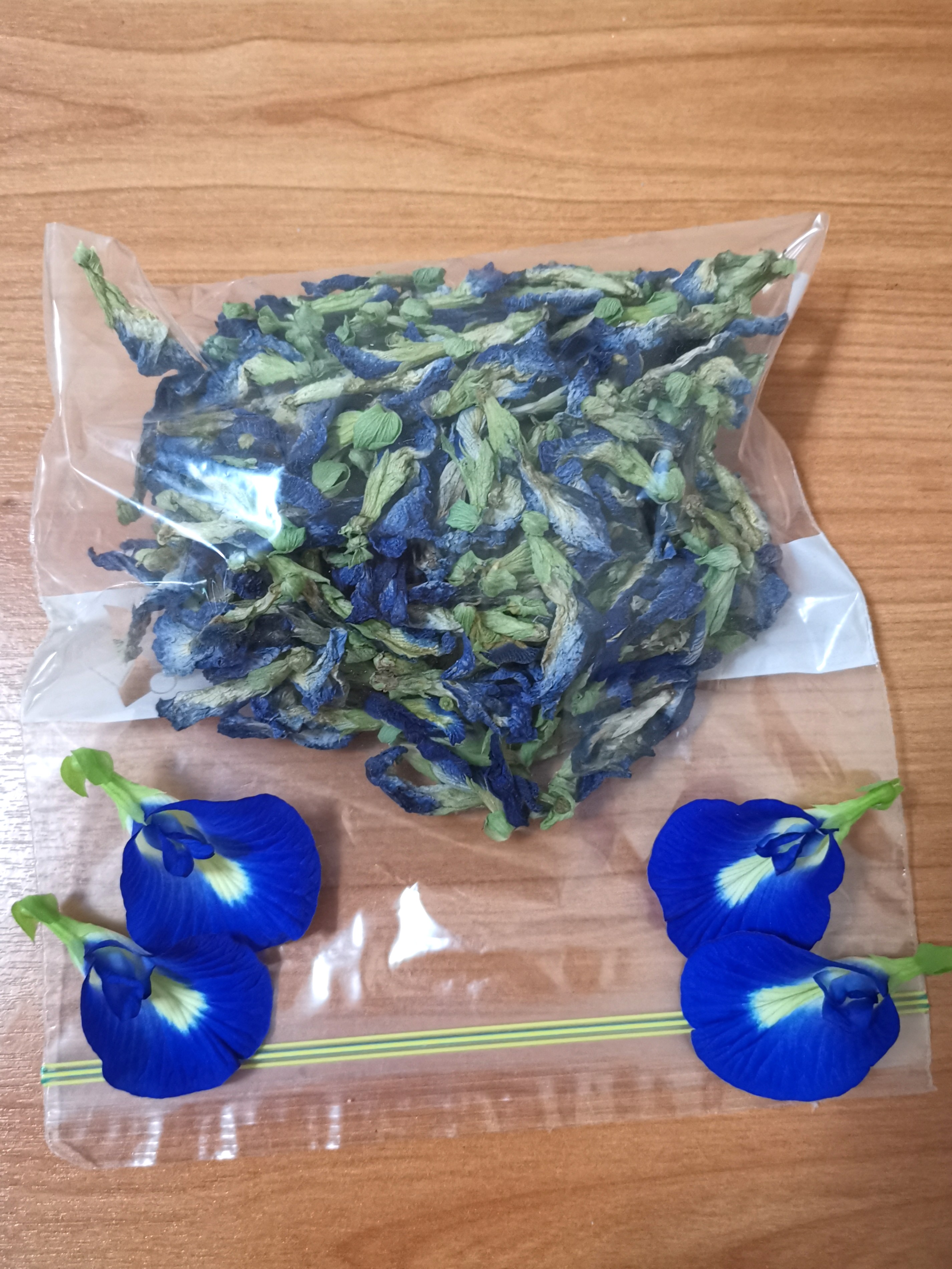 15g Butterfly Pea Flowers, Food & Drinks, Fresh Produce on Carousell