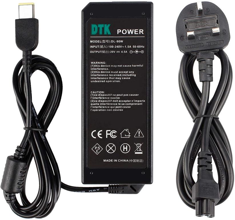 Dtk v 4 5a 90w Laptop Charger For Lenovo Thinkpad Ideapad Notebook Computer Pc Power Cord Supply Lead Ac Adapter Electronics Others On Carousell
