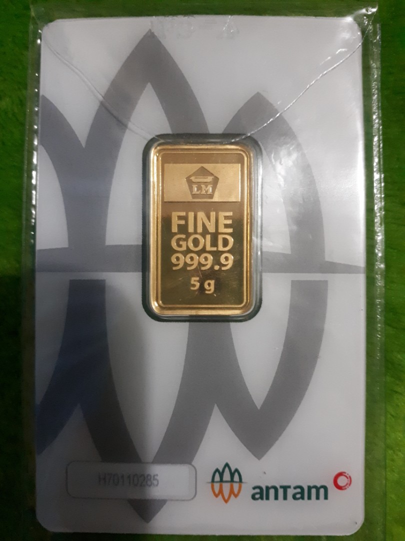 Emas Logam Mulia Antam 5 Gram Fesyen Wanita Perhiasan Di Carousell