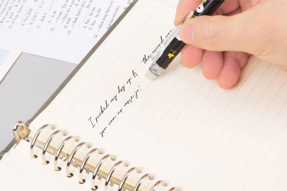 Erasable pen (Category: Other Stationery & Craft) located in Singapore. Submitted by flying_colour (Listing ID 1032690721, Image 3). Description: Erasable pen 0.5 in black or blue ink Pen Length: 14.5 cm .