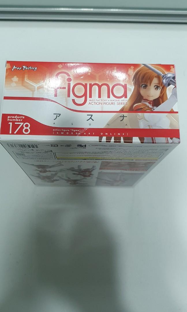 Figurines Figma Sword Art Online - Asuna Yuuki & Kirito Kazuto - Modèles 178 Et 174 Neufs