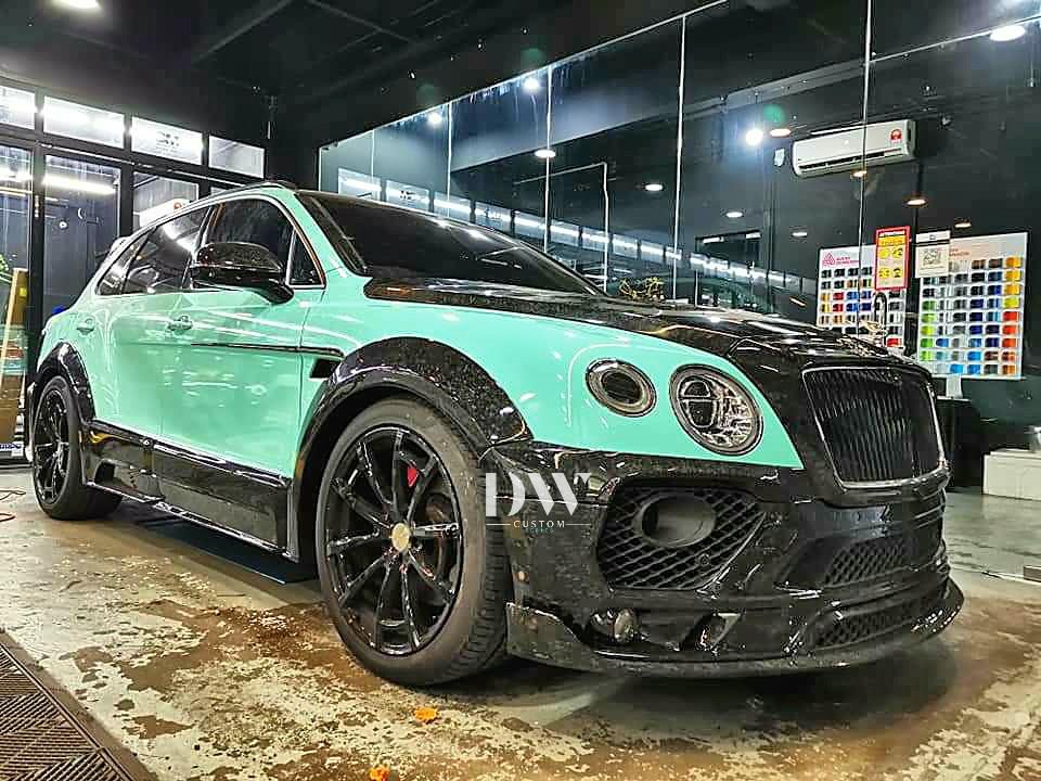 Forged Carbon Fiber Overlay Customize Works For Bentley Bentayga Car Accessories Accessories On Carousell