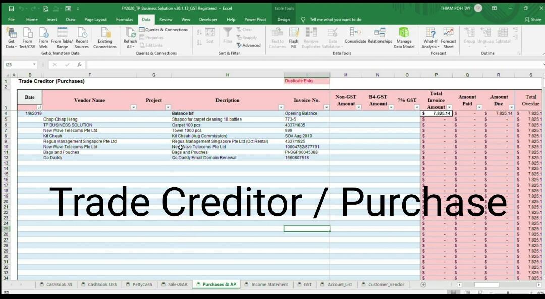 Free Training And Receive A Free Excel Accounting Book Instant P L And Gst Report Click Below Registered Business Services Admin Finance Legal On Carousell Learn gst goods and services tax online free.