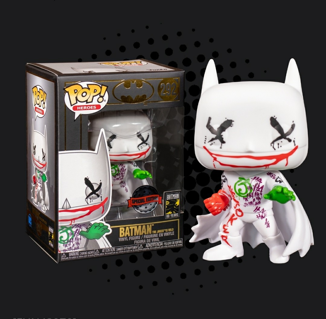 Jokers wild batman funko pop hotsell
