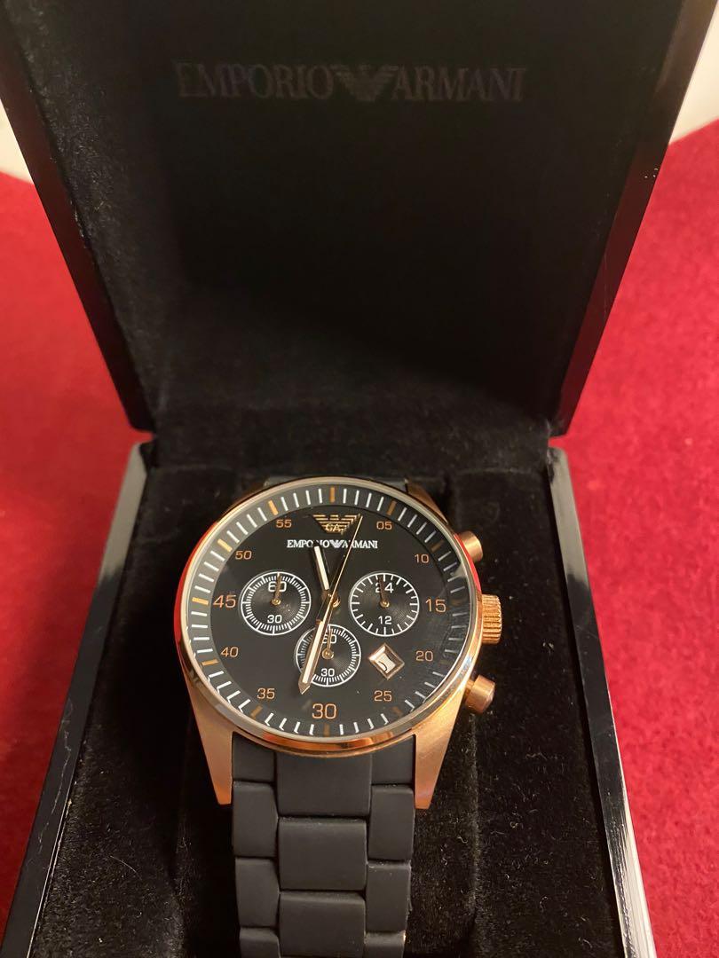emporio armani men's ar5905 tazio chronograph watch