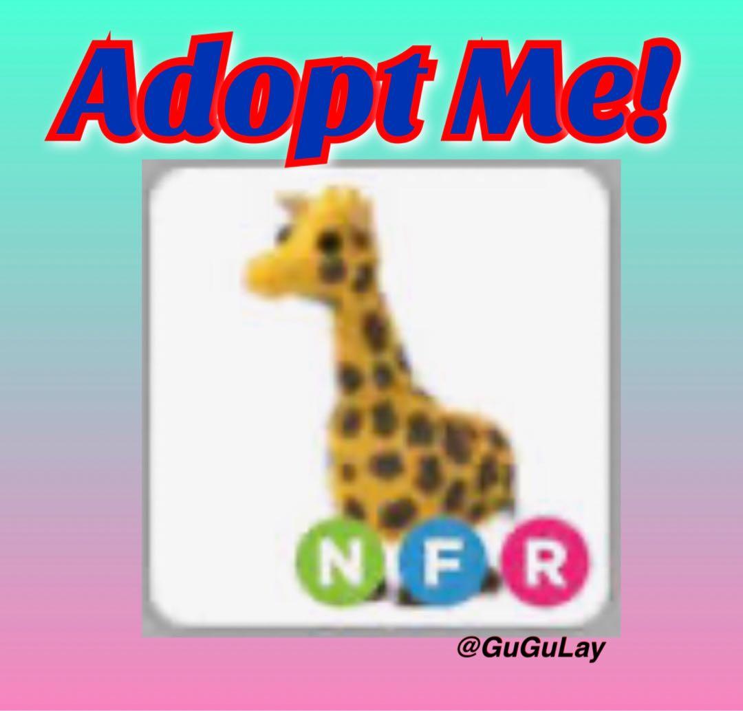 Giraffe Nfr Toys Games Video Gaming In Game Products On Carousell - roblox game pets giraff