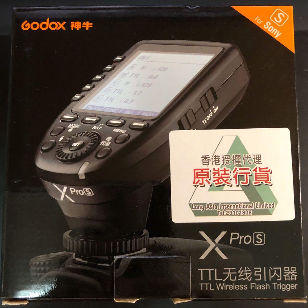 Godox 神牛Xpro-S TTL 無線引閃器for Sony 用, 攝影器材, 攝影配件