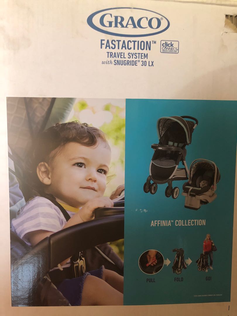 Graco Fastaction Travel System with Snugride Babies Kids Going