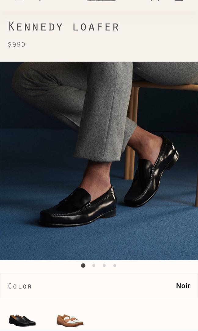 Hermes sales kennedy loafer