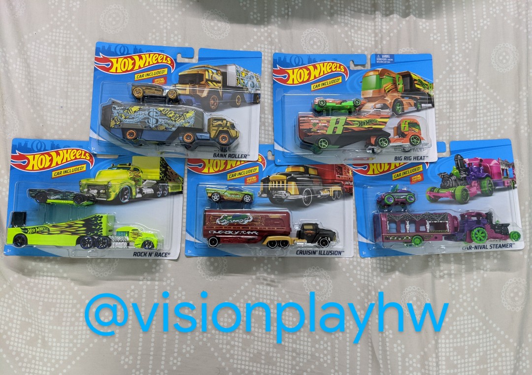 hot wheels big rig heat treasure hunt