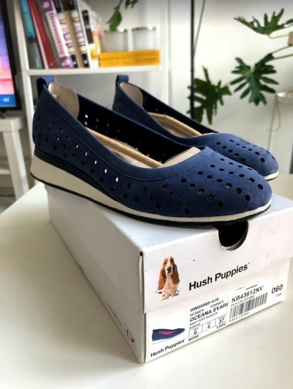 Hush Puppies Original Leather Wedges Shoes Women S Fashion Shoes On Carousell