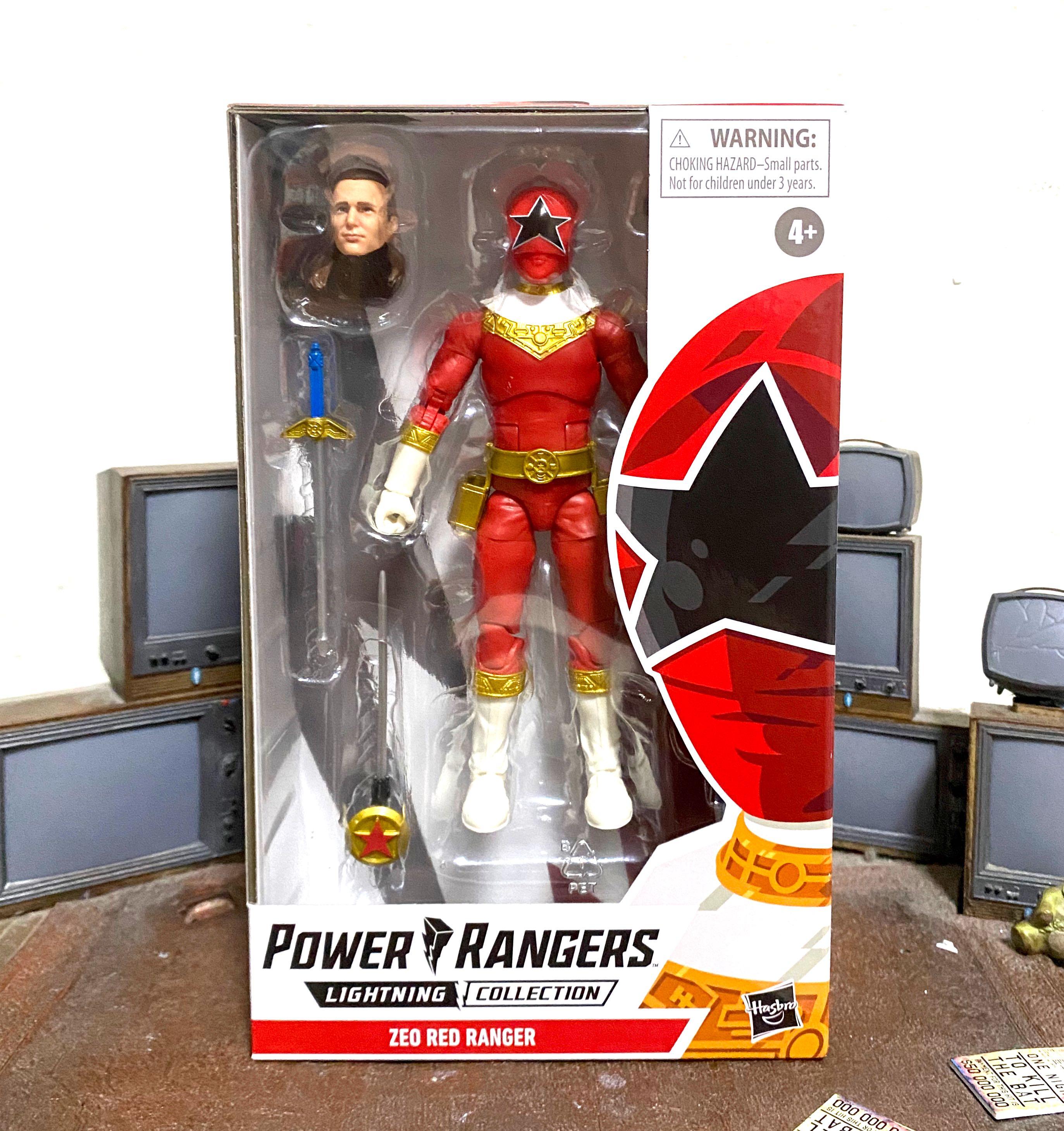 [In hand] Lightning Collection Zeo Red Power Ranger, Toys & Games ...