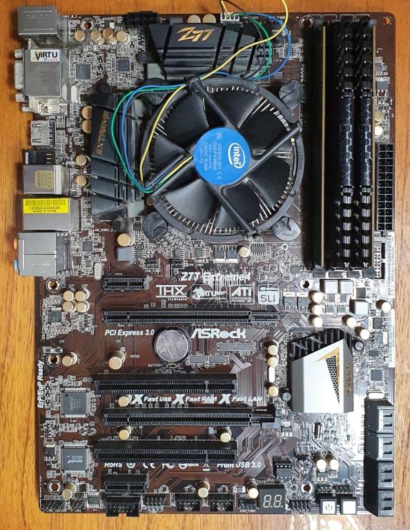 Intel i7 3770 CPU Intel Motherboard RAM 16 Gb Computers Tech Parts Accessories Computer Parts on Carousell