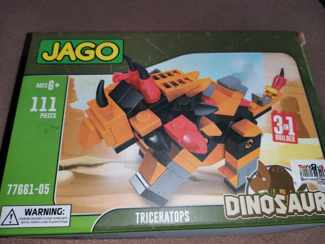 Jago Triceratops lego Hobbies Toys Toys Games on Carousell