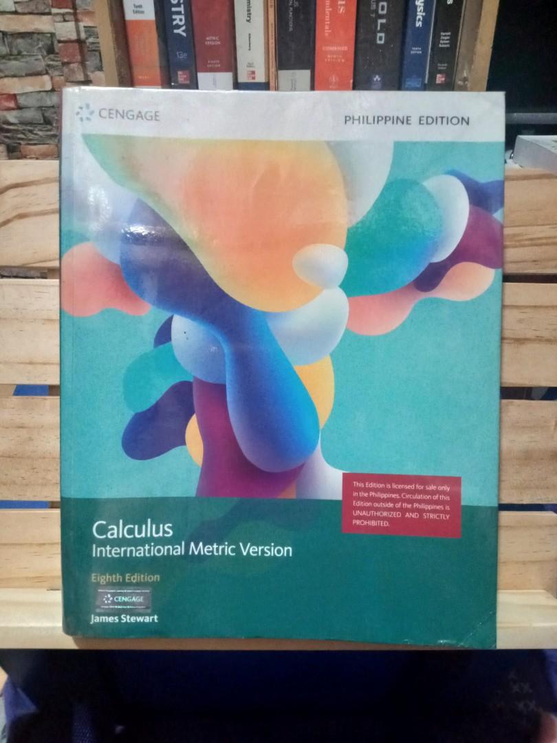 James Stewart Calculus 8th Edition International Metric Version Phil Ed Hobbies And Toys 9994