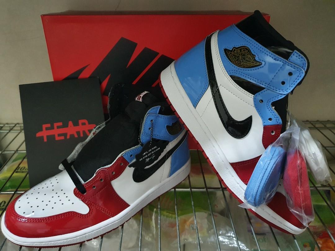 Jordan 1 Retro High Fearless Unc Chicago Men S Fashion Footwear Sneakers On Carousell